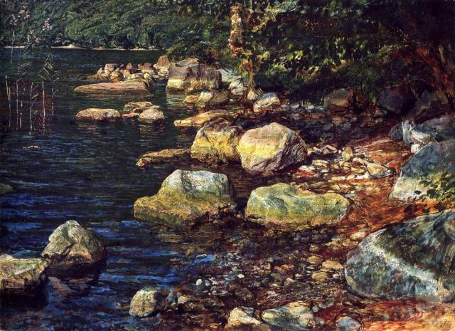 Иванов А.А. Вода и камни под Палаццуола. Начало 1850-х. Иванов А.А. Вода и камни под Палаццуола. Начало 1850-х.